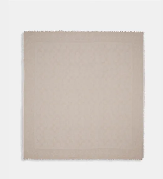 Signature Oversized Square Scarf